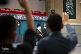 دیدار دانش‌آموزان سراسر کشور با رهبر انقلاب اسلامی