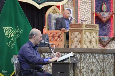 محفل انس با قرآن کریم در حرم شاهچراغ(ع)