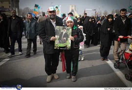 راهپیمایی یوم الله ۲۲ بهمن در تهران (۲)