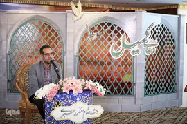 مراسم دعای کمیل زائران ایرانی در مدینه منوره