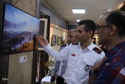 آیین گشایش نمایشگاه گروهی عکس «جلوه های نجات و حیات» در شیراز