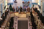 آیین اختتامیه همایش بین‌المللی اندیشه‌های قرآنی آیت‌الله خامنه‌ای در حرم شاهچراغ(ع)