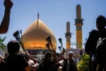 تقرير مصور | أجواء مرقد الإمامين العسكريين (ع) عشية الأربعين الحسيني