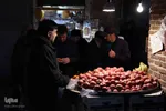 حال و هوای بازار تبریز در آخرین ساعات شروع شب یلدا