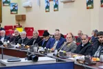 مراسم تجلیل از جمعی از پدران شهدای دفاع مقدس مدافع حرم