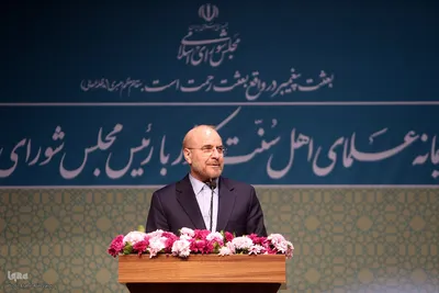 دیدار جمعی از علمای اهل سنت با رئیس مجلس