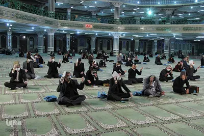 مراسم احیای شب قدر در شهرکرد