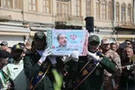 تشییع پیکر سپهبد شهید علی شادمانی در همدان‎