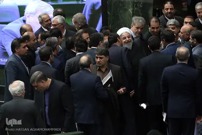 تقدیم لایحه بودجه سال ۹۶ توسط رییس جمهوری به مجلس