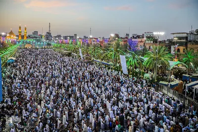 نماز عید سعید قربان در کربلای معلی (سال۹۸)