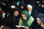 مراسم قرائت دعای عرفه در تخت فولاد