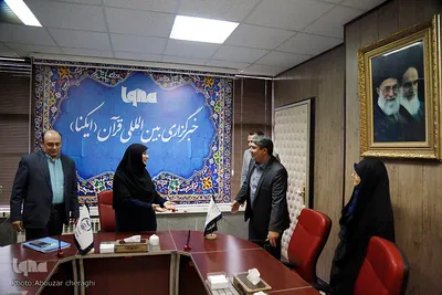 بازدید رضوان حکیم زاده معاون آموزش ابتدایی وزارت آموزش و پرورش از سازمان فعالیت های قرآنی دانشگاهیان کشور