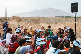 جشن میلاد امام زمان(عج) در پشت کوه های تهران