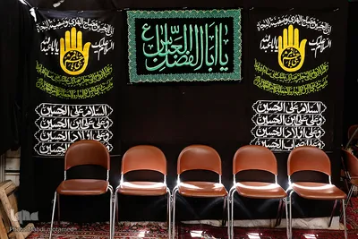 سیاهپوش شدن شهر قزوین