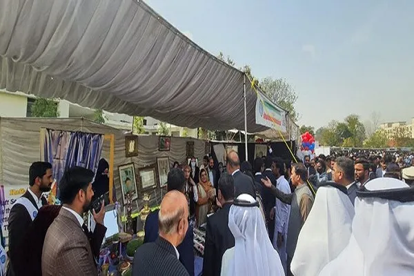 په پاکستان کې د پسرلي په نړیوالې جشنوارې کې د ایران نوروزي اوکلتوري سټال ترټولو ښکلي سټال دی