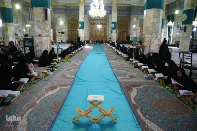 ترتیل‌خوانی رمضانی در مسجد جمکران