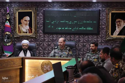 نشست خبری فرمانده پدافند هوایی شمال غرب ارتش‎
