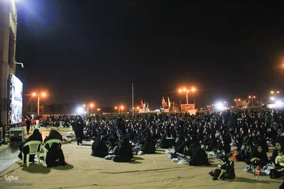 آیین دوازدهمین سال مراسم عزاداری هفتم شهادت امام حسین(ع)
