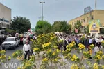 اجتماع بانوان قرآنی بوشهر به حمایت از کودکان غزه‌ای