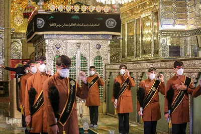 سوگواره احلی من العسل در حرم شاهچراغ (ع)