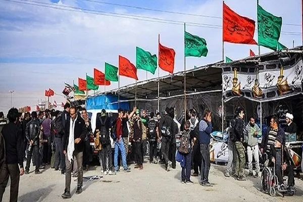 برپایی موکب اداره‌کل کتابخانه‌های عمومی آذربایجان‌غربی در مرز تمرچین