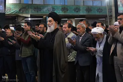 اقامه نماز عید فطر در مصلای اصفهان