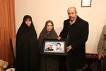 دیدار شهردار تبریز با خانواده شهیدان«لسانی» و «محمودی اصل»