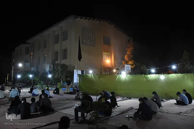 مراسم احیاء شب نوزدهم رمضان - هنرستان دخترانه فامیلی سمنان