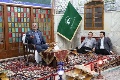 محفل انس با قرآن کریم در امامزاده سیدحمزه(ع) تبریز‎‎
