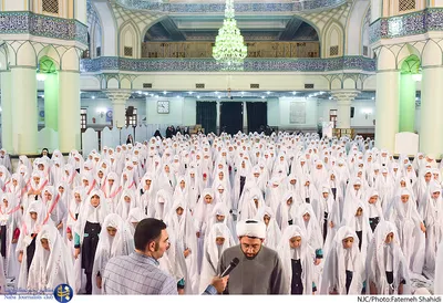 جشن تکلیف دانش آموزان دختر 
