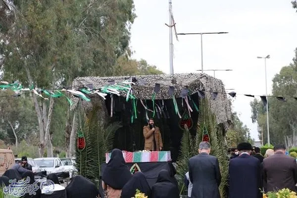 عطرافشانی دانشگاه مازندران با رایحه فاطمی شهید گمنام