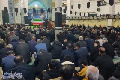 سومین شب اجتماع باشکوه مردم بابلسر در شام شهادت رهبر شهید امام خامنه ای
