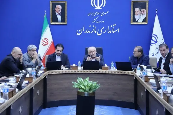 نشست مدیریت بحران در استانداری مازندران
