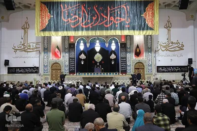 عزاداری شب شهادت امام جواد(ع) در حرم حضرت معصومه(س)
