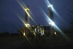 Cümə məscidinə 27 ildən sonra işıq verildi - Foto