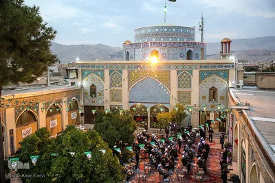 مراسم عزاداری سومین روز شهادت اباعبدالله الحسین(ع) در شیراز