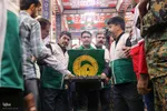 مراسم اربعین شهدای خدمت در یزد‎