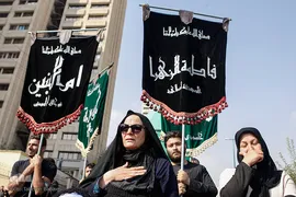 راهپیمایی نمادین قافله اسرای کربلا
