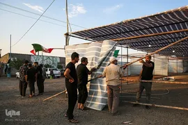 آماده‌سازی مواکب محورهای منتهی به مشهد برای شهادت امام رضا(ع)