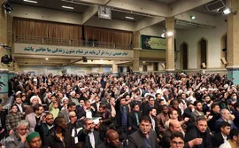 دیدار شرکت کنندگان در مسابقات بین‌المللی قرآن با رهبر معظم انقلاب