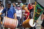 عزاداری ظهر عاشورا در حرم حضرت شاهچراغ(ع)‎