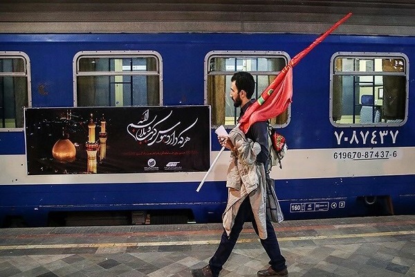 حرکت قطارهای اربعینی