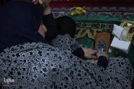 مراسم اعتکاف بانوان در مسجد باغستانی
