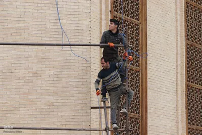رونمایی ازپرچم طرح ملی زندگی با آیه ها در تبریز