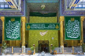 آذین بندی کربلا به مناسبت ولادت امام حسن(ع)