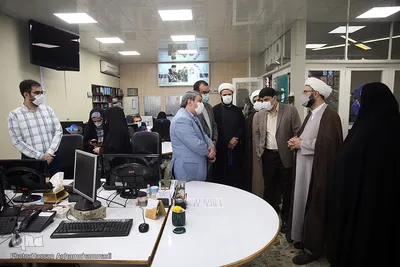بازید حجت الاسلام والمسلمین مهدی فاطمی پور، معاون فرهنگی و سیاسی نهاد نمایندگی مقام معظم رهبری در دانشگاه ها از ایکنا