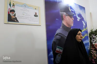 دیدار مسئولان استانی با خانواده شهید رضا صیادی