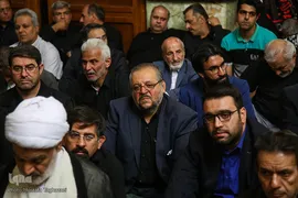 مراسم ترحیم قاری و مداح اهل بیت مصطفی طالبی پور