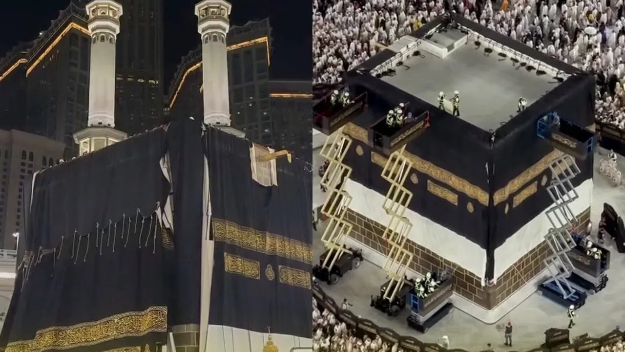 Le dras de La Kaaba renouvelé