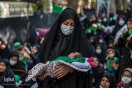 حسینیه ایران؛ سوگواره شیرخوارگان حسینی در چهارباغ عباسی اصفهان